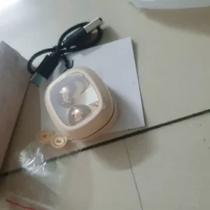 Tai nghe Micro Bluetooth không dây TWS dễ mang theo âm thanh không mất mát Giảm tiếng ồn minh tương thích với hệ thống Android và Apple