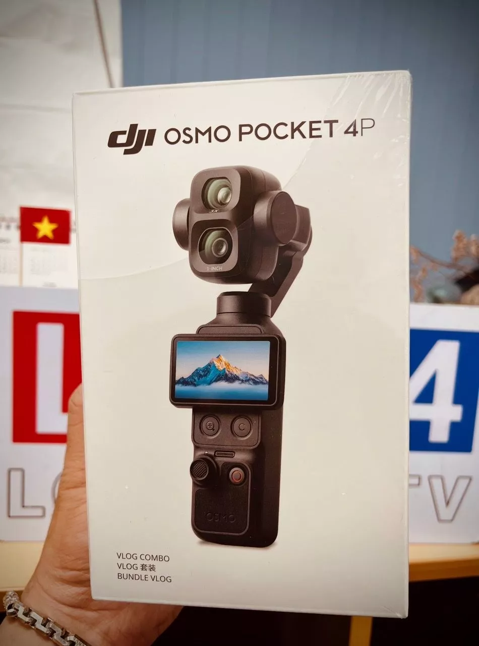 (Siêu phẩm mới) DJI Osmo Pocket 4P Camera Vlog 4K | CMOS 1-inch (DJI OP 4P)