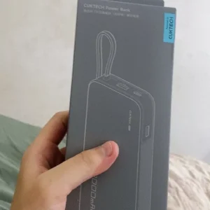 【Được chứng nhận CCC】CUKTECH Sạc Nhanh 55W 20000mAh – Tích Hợp Dây, Hỗ Trợ Xiaomi 55W Samsung 45W Laptop 45W iP 16/15/14