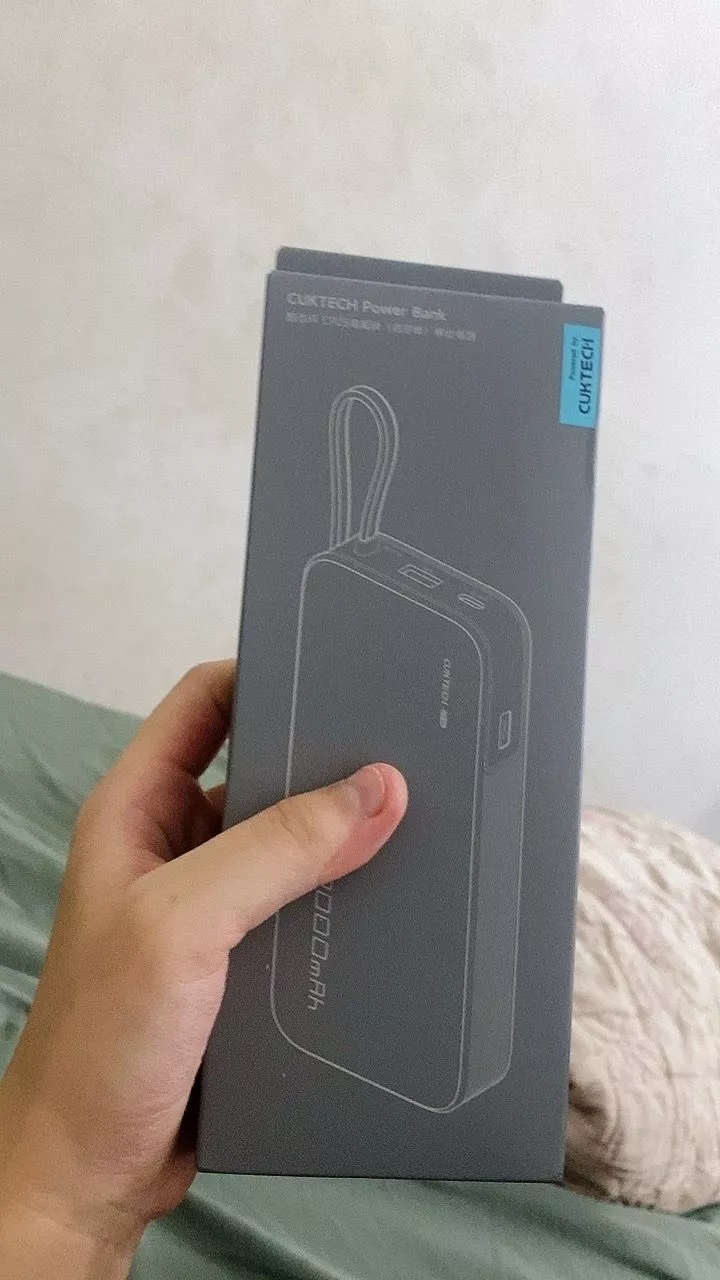 【Được chứng nhận CCC】CUKTECH Sạc Nhanh 55W 20000mAh – Tích Hợp Dây, Hỗ Trợ Xiaomi 55W Samsung 45W Laptop 45W iP 16/15/14