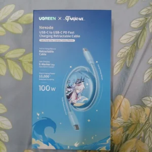 UGREEN Cáp dữ liệu sạc có thể thu vào Phiên Bản Honkai: Star Rail 100W USB-C sang USB-C Hỗ trợ cáp sạc nhanh Samsung 45W cho iPhone 17 Pro Max