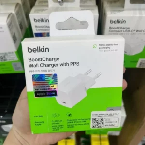 Củ Sạc Nhanh Belkin 25W USB-C PD3.1 Wall Charger - Hàng Chính Hãng