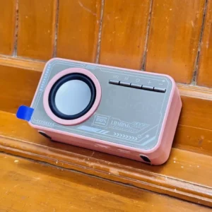 Đồng hồ báo thức GOOJODOQ Loa Bluetooth Màn hình rõ ràng & Báo động kép Phát lại âm thanh nổi linh hoạt