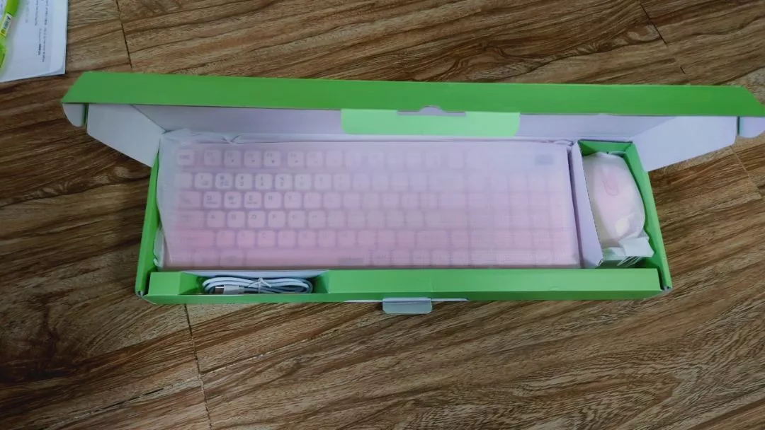 Bàn Phím Chuột Không Dây GOOJODOQ 98% Layout Có Bàn Số, Gradient Đẹp, Kết Nối 2.4G+BT, Êm Ái,Pin 27H