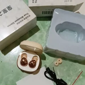 Tai nghe Bluetooth không dây là tai nghe khử tiếng ồn và chất lượng âm thanh di động nhỏ gọn Thích hợp cho IPhone và Android
