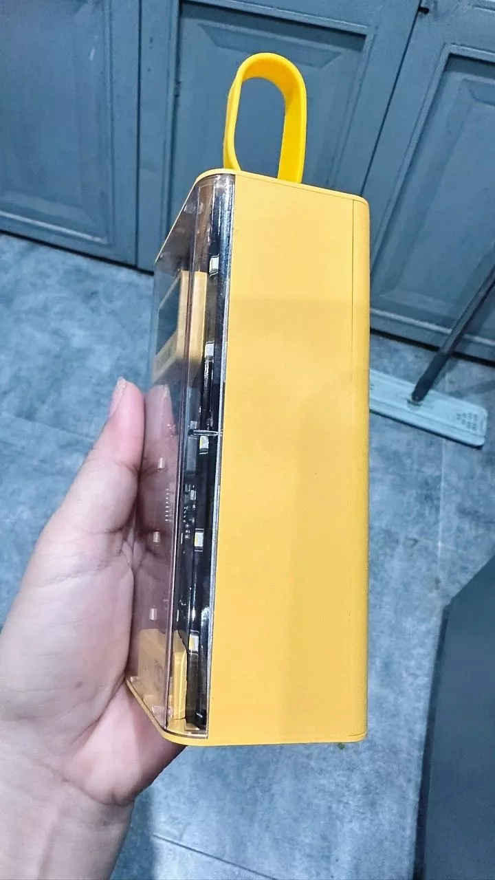 Bộ sạc điện thoại kiểu dáng Container 50.000MAH - 120W, 4 cổng USB, sạc nhanh PD 20W, bảo hành 6 tháng - AUDIO365