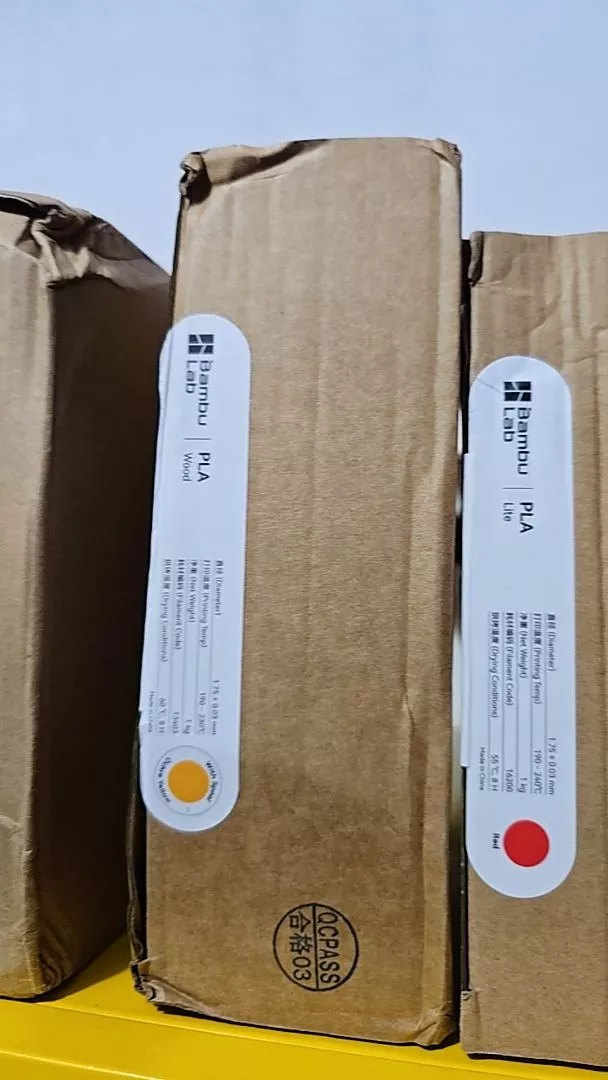 Nhựa In 3D FDM Màu Gỗ Bambu Lab PLA Wood, Bề Mặt Gỗ Tự Nhiên