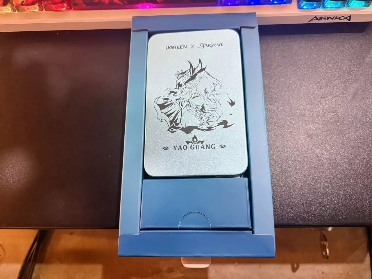 【Phiên Bản Honkai: Star Rail】UGREEN 10000mAh 15W Sạc từ tính 30W Max Power Bank Cáp tích hợp Tương thích với iPhone 17 Series