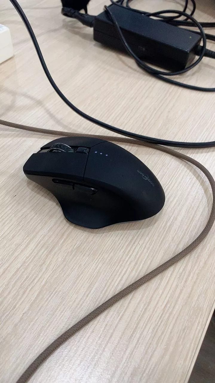 Chuột không dây GOOJODOQ Bluetooth 4000DPI Máy tính USB 2.4GHz Công thái học cho chơi game