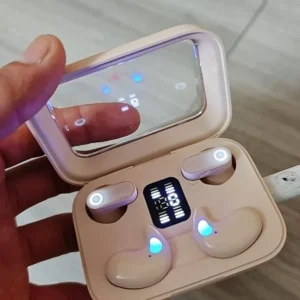 Tai nghe nửa tai Màn hình LED không dây Bluetooth Cảm ứng vân tay Âm thanh HiFi Tương thích với iOS và Android