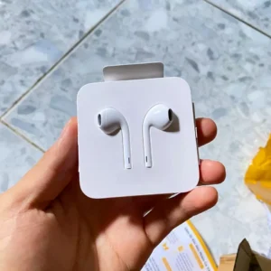 Tai nghe có dây chân cắm L, jack dẹt zin bóc máy cho 8-14 prm, không kết nối Bluetooth | BH 12 tháng