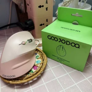 Chuột Không Dây GOOJODOQ 2 Chế Độ 2.4G+BT5.0, Cảm Biến 4000 DPI, Nút Êm Chuẩn Văn Phòng & Gaming