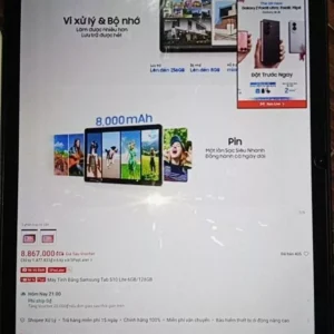 Máy Tính Bảng Samsung Tab S10 Lite 6GB/128GB