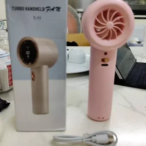 Quạt mini cầm tay 4000 mAh di động có thể sạc gió mạnh 199 tốc độ turbo phản lực