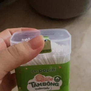 Tăm bông 2 đầu tròn Dr Papie 280 que