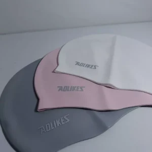 Mũ Bơi, Nón Bơi Người Lớn Silicone Chống Thấm Nước, Siêu Co Giãn, Bảo Vệ Tai Và Tóc AOLIKES 5010