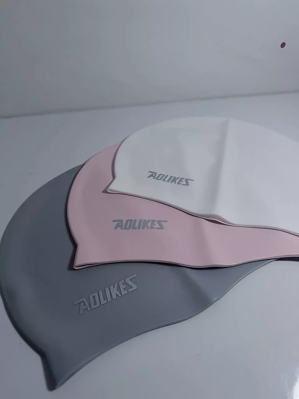 Mũ Bơi, Nón Bơi Người Lớn Silicone Chống Thấm Nước, Siêu Co Giãn, Bảo Vệ Tai Và Tóc AOLIKES 5010