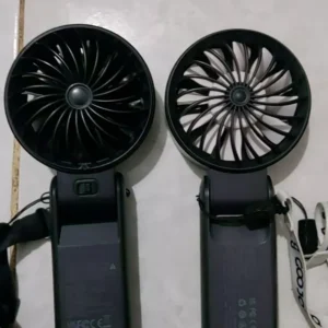 Quạt cầm tay tích điện Jisulife Life 7 5 cấp độ gió 3600/5000mAh - Sử dụng lên đến 12h - Chính hãng - BH 12 tháng