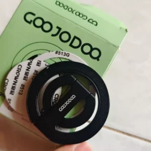 Vòng Giữ Điện Thoại Từ Tính GOOJODOQ 2 Mặt Hút Cực Mạnh, Xoay Dọc Ngang, Gập Gọn, Tặng Kèm Vòng Từ