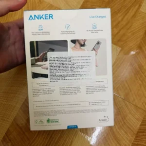[SVIP] Sạc dự phòng ANKER Zolo 20kmAh 45W | 2 cổng 1C1A | Tích hợp 2cáp USB-C cho iP15/16/17/Samsung - A1681C