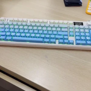 Bàn phím cơ AULA F99 MAX - 3 mode kết nối- Mạch xuôi- LED RGB- Hotswap- Hỗ trợ app - Màn hình TFT