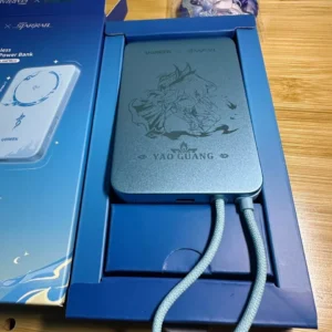【Phiên Bản Honkai: Star Rail】UGREEN 10000mAh 15W Sạc từ tính 30W Max Power Bank Cáp tích hợp Tương thích với iPhone 17 Series