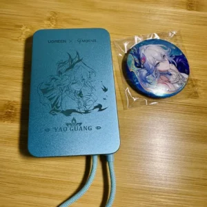 【Phiên Bản Honkai: Star Rail】UGREEN 10000mAh 15W Sạc từ tính 30W Max Power Bank Cáp tích hợp Tương thích với iPhone 17 Series