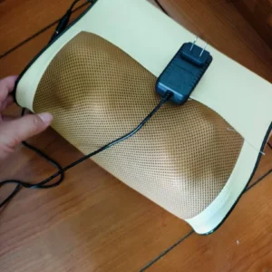 Gối massage cổ vai gáy, máy massage hồng ngoại 20 bi cao cấp hỗ trợ mát xa toàn thân