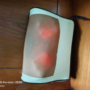 Gối massage cổ vai gáy, máy massage hồng ngoại 20 bi cao cấp hỗ trợ mát xa toàn thân