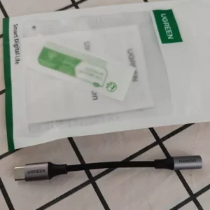 UGREEN Chính Hãng Type-C Sang 3.5 Mm Jack Tai Nghe Cáp Tai Nghe Bộ Chuyển Đổi Âm Thanh 10cm