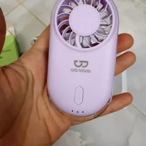 GOOJODOQ Quạt cầm tay Mini cầm tay Quạt làm mát bỏ túi siêu mỏng có thể sạc lại cho trẻ em đi học