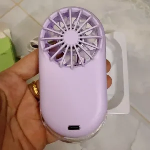 GOOJODOQ Quạt cầm tay Mini cầm tay Quạt làm mát bỏ túi siêu mỏng có thể sạc lại cho trẻ em đi học