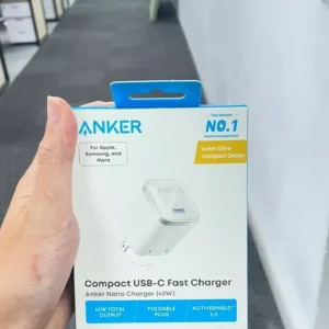 [LIVE] Củ sạc nhanh Anker Nano 45W | 1 cổng USB-C | Chân gập nhỏ gọn | Sạc nhanh an toàn - A2692