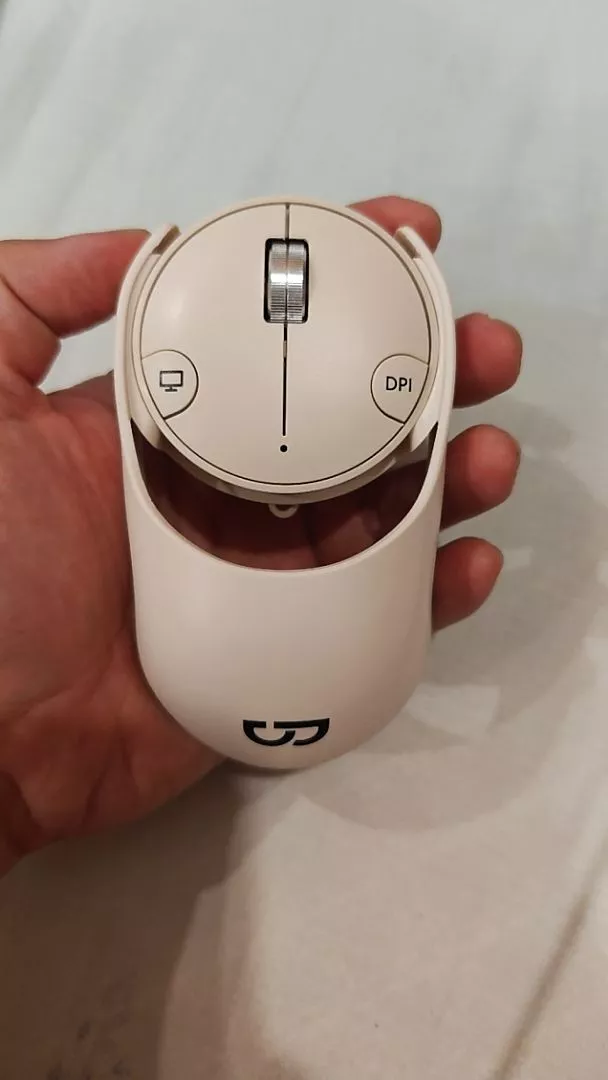 Chuột Không Dây GOOJODOQ 2-in-1 Siêu Nhẹ 35g, Lắp Ráp 2 Chế Độ (Mini/Fullsize), Kết Nối 2.4G+BT5.2