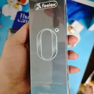 Bọt Vệ Sinh Trước Quan Hệ Feelex 0 Độ 100ml - Mát lạnh tức thì, Giảm Nhạy Cảm, Giúp Nam Giới Duy Trì Phong Độ Và Tự Tin
