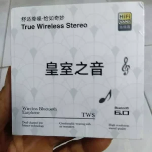 Tai nghe Bluetooth không dây là tai nghe khử tiếng ồn và chất lượng âm thanh di động nhỏ gọn Thích hợp cho IPhone và Android