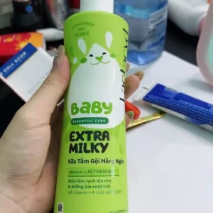 Sữa tắm gội Lactacyd Milky cho bé 250ml/500ml