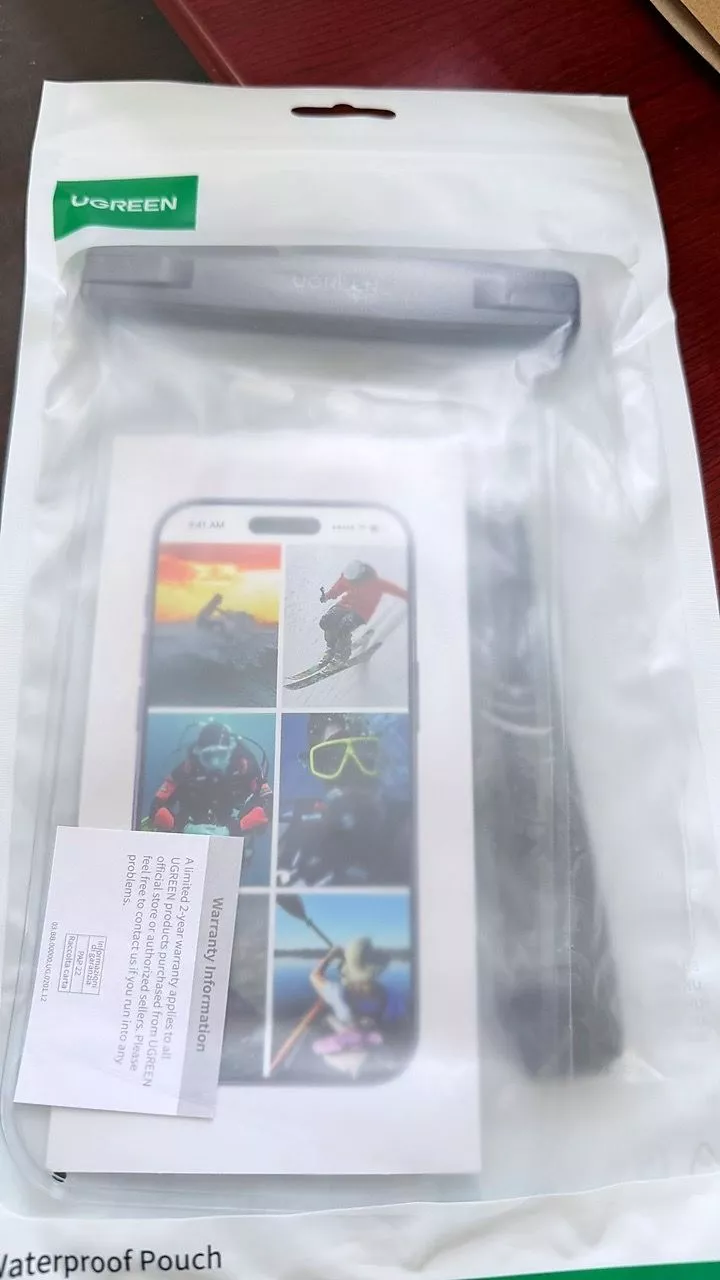 UGREEN Túi Đựng Điện Thoại Chống Thấm Nước IPX8 7.2 inch Max iPhone 14 13 12 Pro Max Samsung S23 Xiaomi Ốp