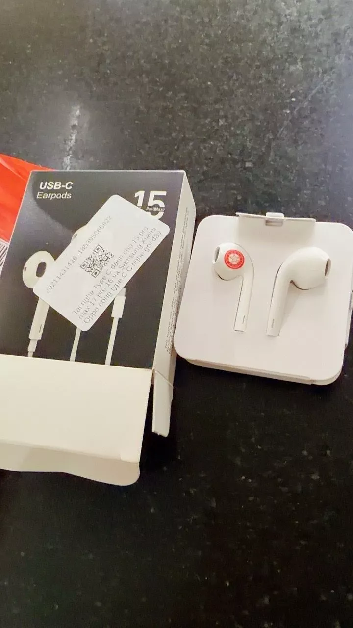 Tai Nghe Type C Dành Cho 15 Pro Max 17 Pro 16 Và Samsung Xiaimi Oppo Cổng Type C C Nghe Gọi Đầy Đủ Bass Nghe Nhạc