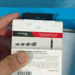 Tai nghe HP HYPERX Cloud Earbuds III/ Cloud Earbuds III S Black/Red BH 24 Tháng