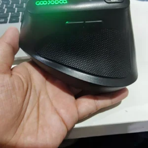 Chuột Dọc Không Dây GOOJODOQ Công thái học 2 Chế Độ 2.4G+BT5.0,4 DPI Lên 3200 Nút Tới/Lùi+Về Desktop
