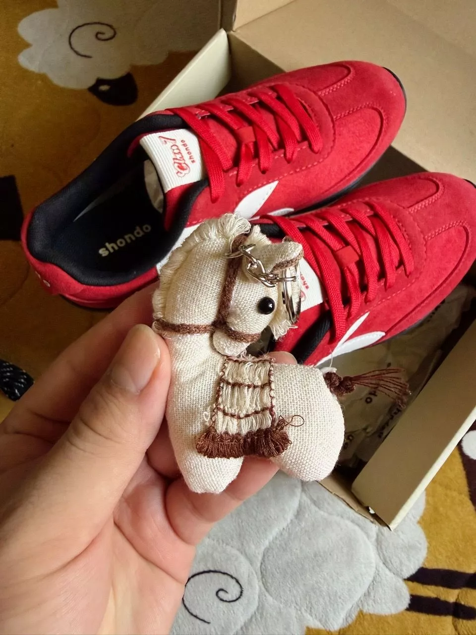 Giày Thể Thao Sneaker Unisex Shondo Class 7 Đế Thấp Cao Su Da Lộn Nhiều Màu