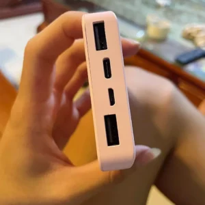 Pin dự phòng GOOJODOQ 20000mAh, sạc nhanh USB, có đèn LED, công suất 22.5W, thích hợp cho điện thoại