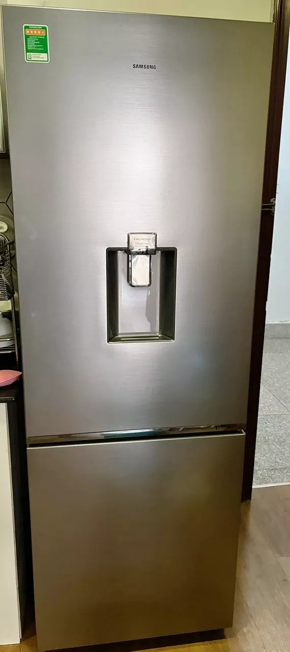 Tủ Lạnh Samsung Ngăn Đông Dưới 307L RB30N4190S9/SV - Ngăn Lấy Nước Ngoài, màu Bạc