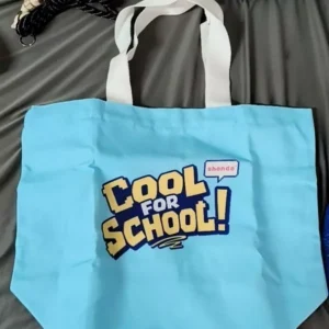Túi Tote "Cool For School" Năng Động, Siêu Nhẹ Shondo Màu Xanh Lam QTTCFS
