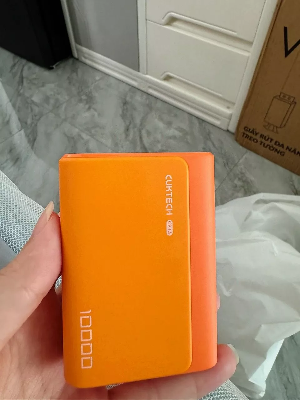 Cáp Sạc Nhanh Dây Bện Cuktech Cp 6A C To C Ngắn Gọn Di Động Cho Samsung/Xiaomi/ Huawei/iP 17 Pro