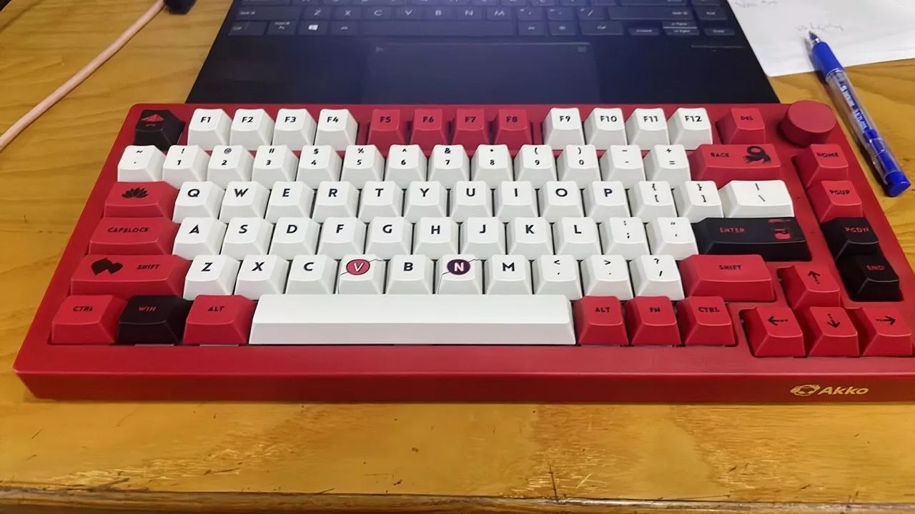 Bàn phím AKKO 5075B Plus Red World Tour Led RGB VIET NAM Version Piano V3 Pro BH 12 tháng