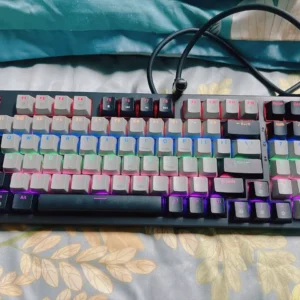 Bàn phím cơ Gaming ZA981 V4 - Núm kim loại - Full Anti-ghosting - Led RainBown - Red swtich