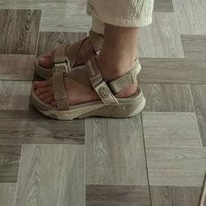 Giày Sandal Nam Nữ Shondo F8M Quai Dù Dệt Dập Gân Nhiều Màu
