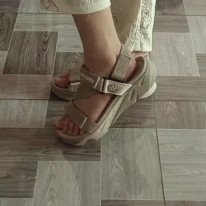 Giày Sandal Nam Nữ Shondo F8M Quai Dù Dệt Dập Gân Nhiều Màu